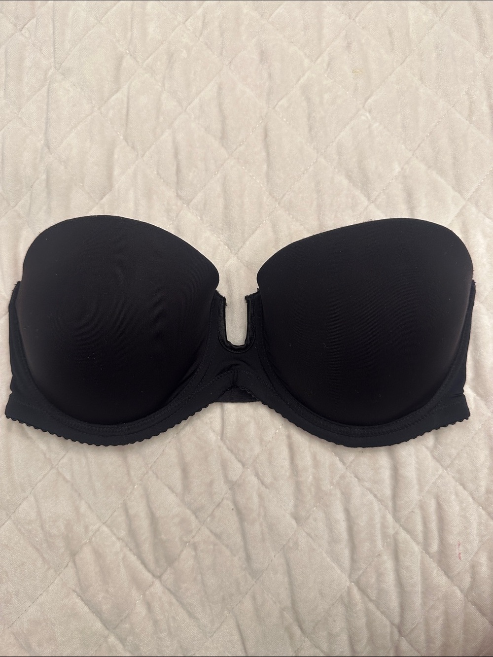 Everyday Strapless Seamless Strapless Bra - Black 32DD